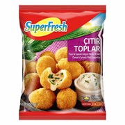 SuperFresh Çıtır Toplar Patates&Ispanak Dolgulu Patates Kroket 360 Gr