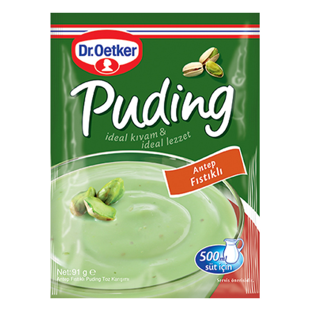 Dr. Oetker Antep Fıstıklı Puding 91 Gr.