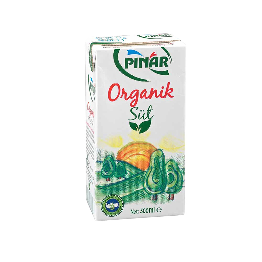 Pınar Organik Süt 500 Ml % 3 Yağlı