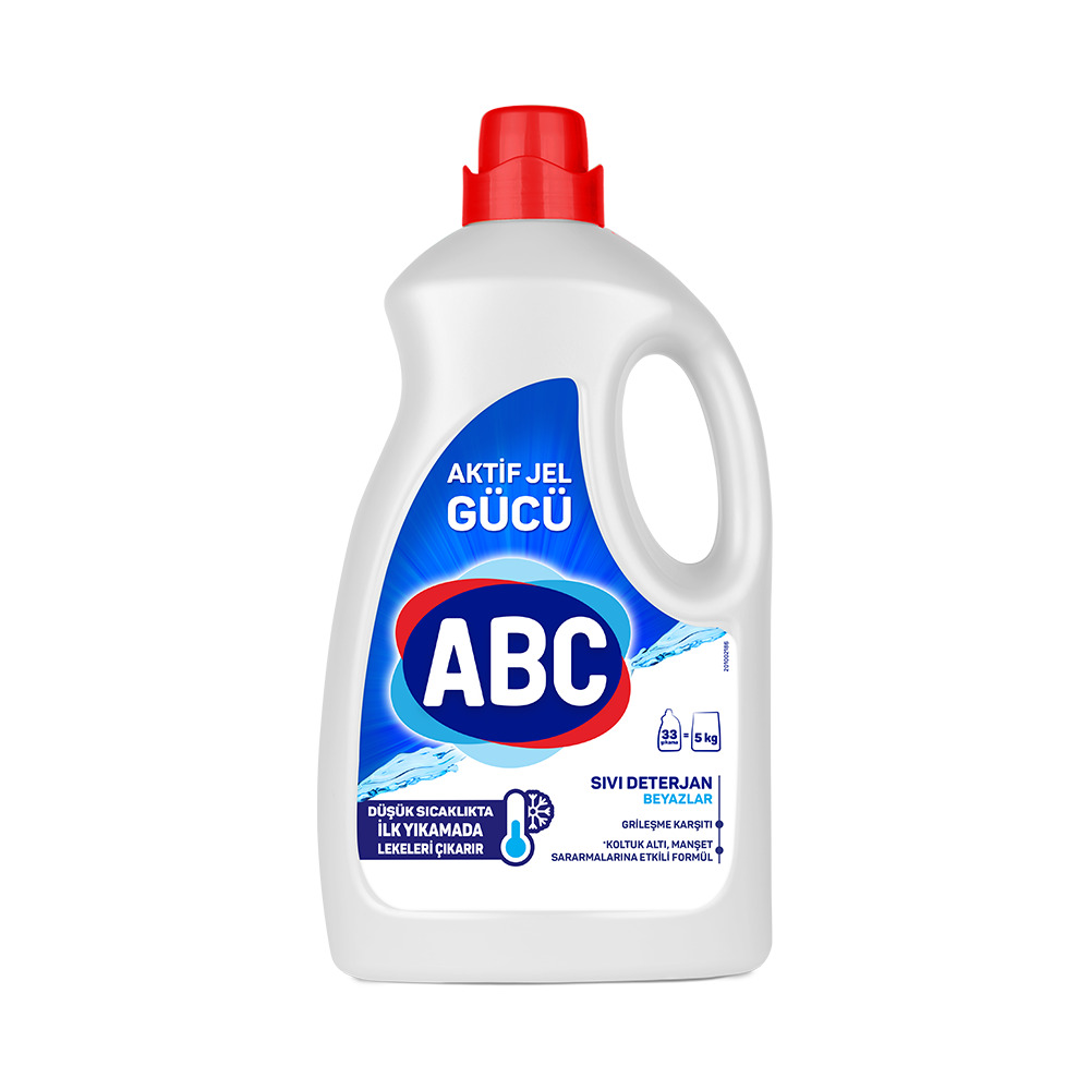 Abc Sıvı Performans Deterjanı Beyazlar 2145 Ml