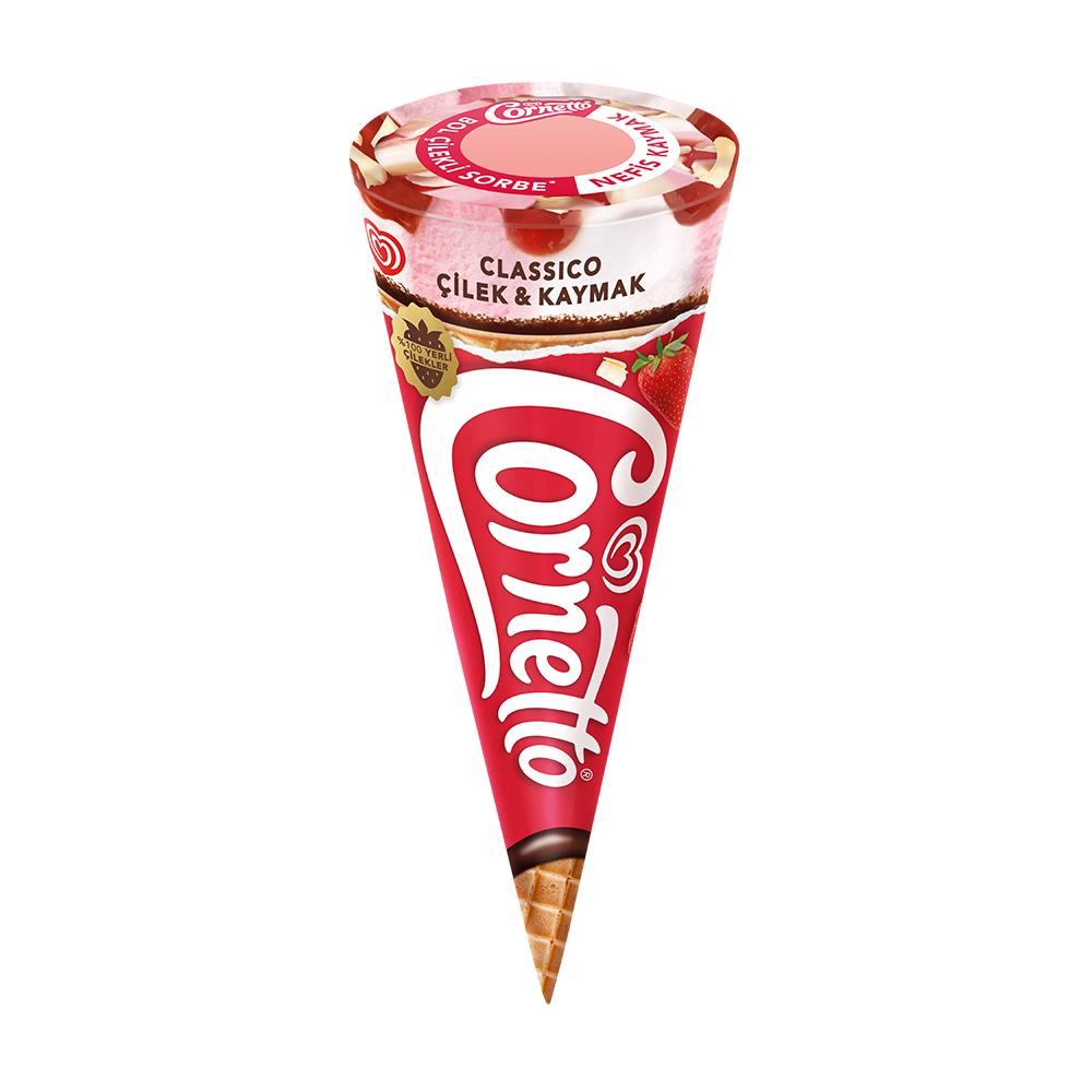 Cornetto Çilekli 120Ml