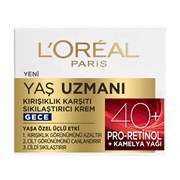 Loreal Kırışıklık Karşıtı Sıkılaştırıcı Krem Gece 40+ 50Ml