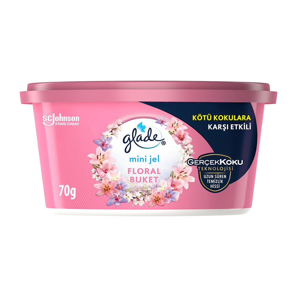 Glade Mini Jel Floral Buket 70 Gr 