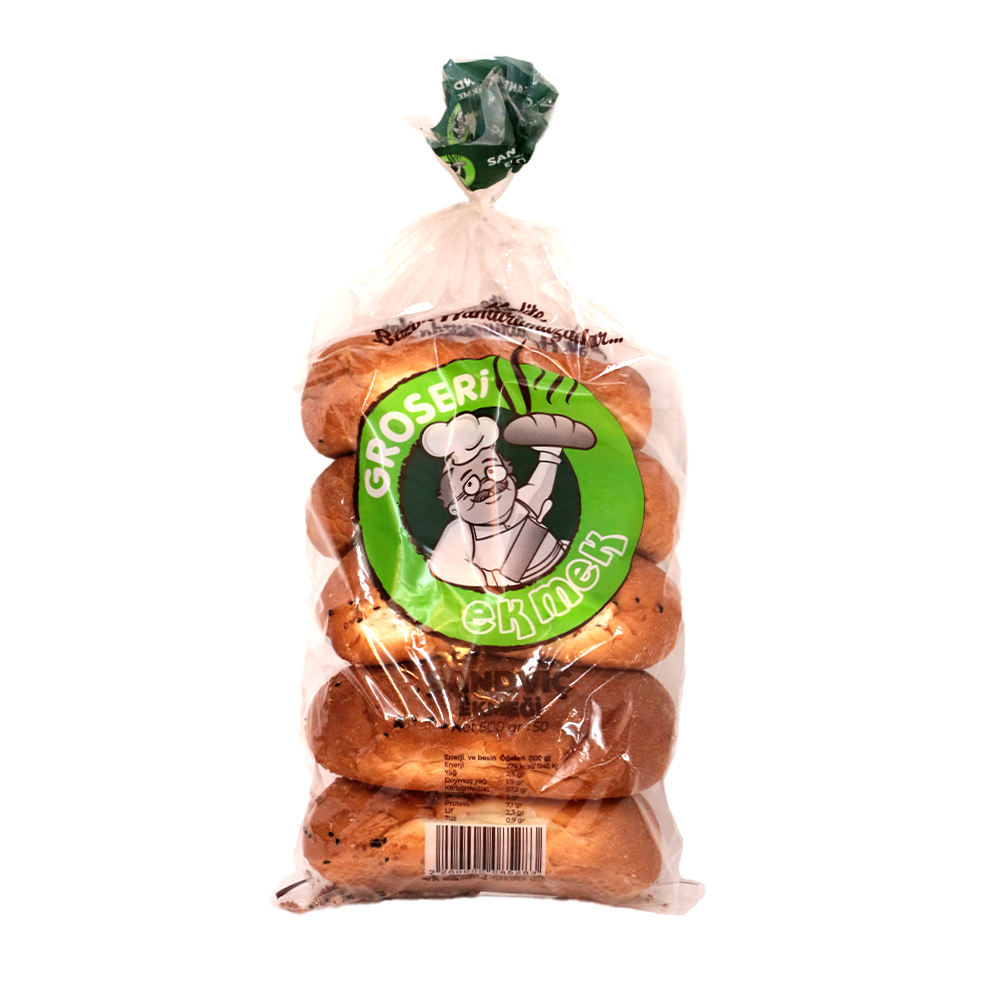 Groseri Sadviç Ekmeği 500 Gr