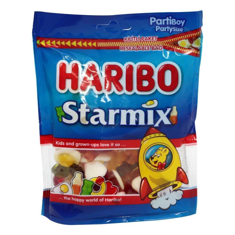 Haribo Yumuşak Şeker 200 Gr Starmix Kilitli Poşet