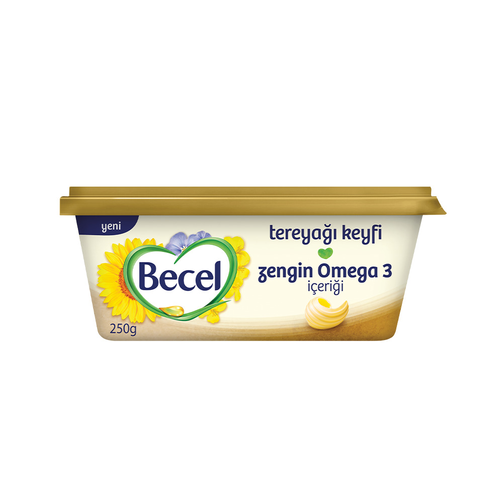 Becel Tereyağ Keyfi Margarin 250 Gr Kase.