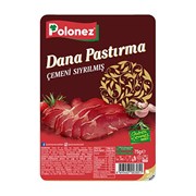 Polonez Çemeni Sıyrılmış Dana Pastırma 75 Gr