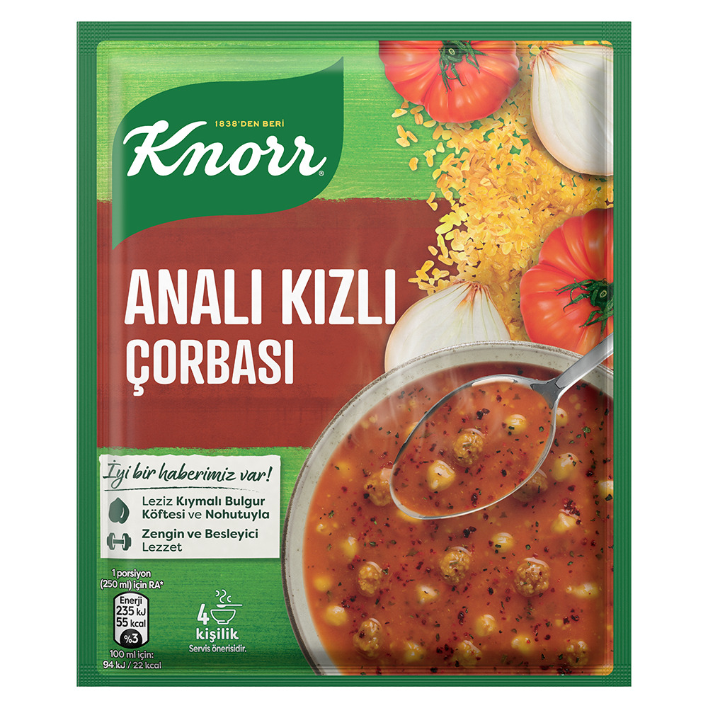 Knorr Yöresel Çorba 70Gr Analı Kızlı