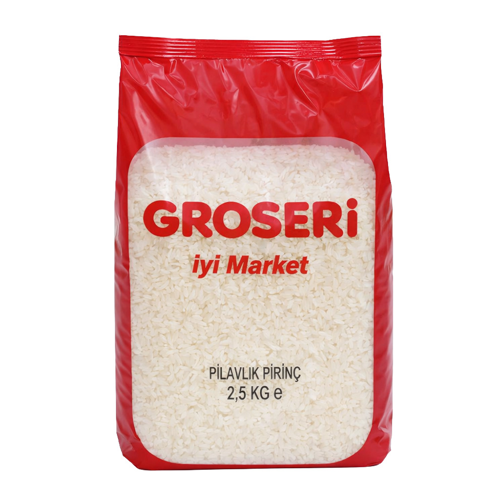 Groseri Pilavlık Pirinç 2,5 Kg.