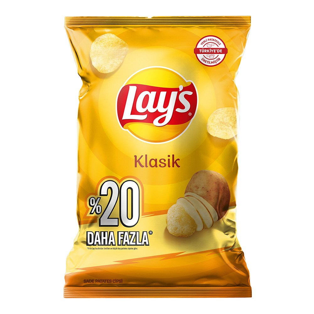Lays Patates Cipsi Klasik 160Gr