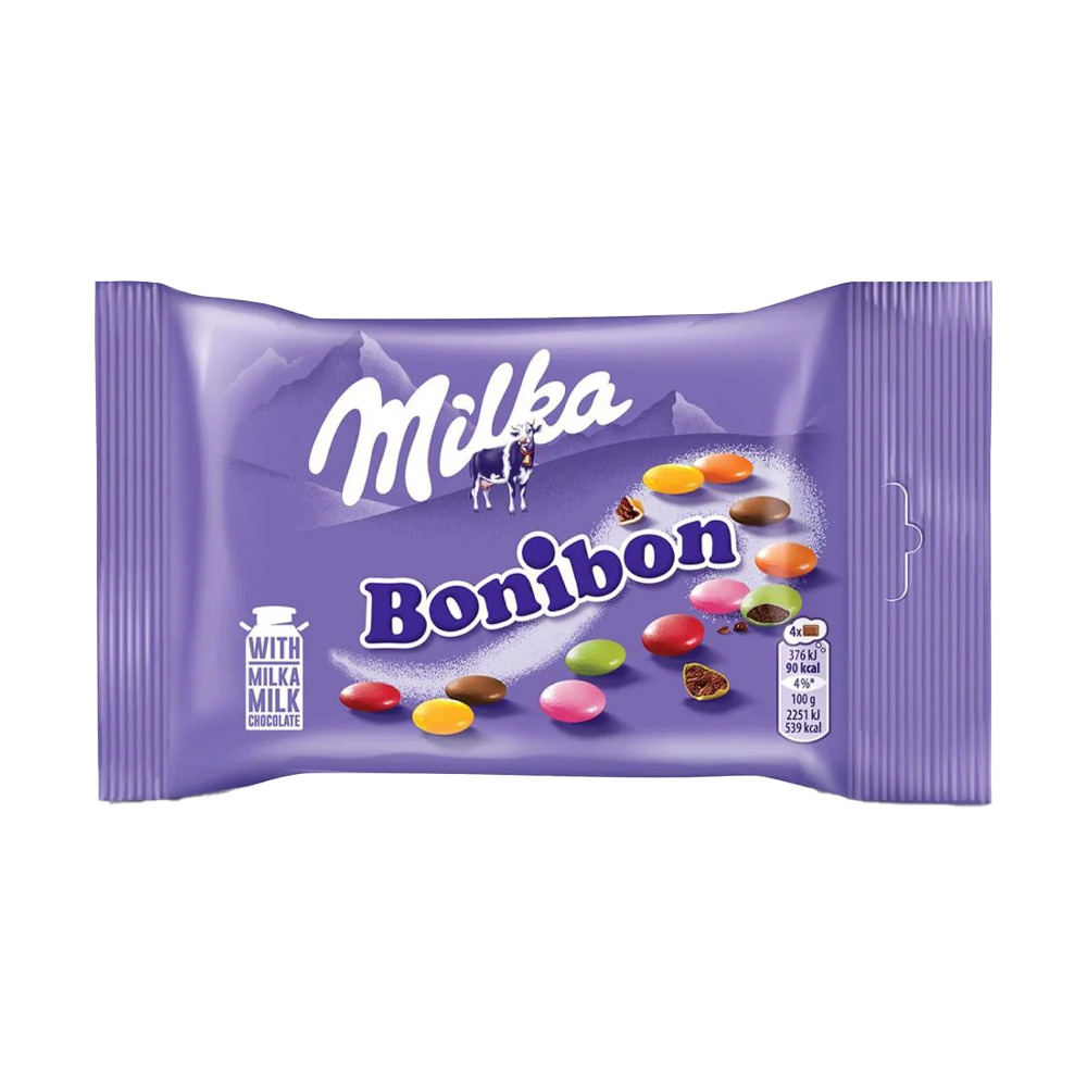 Milka Bonibon 36Gr Şeker Kaplamalı Sütlü Çikolatalı