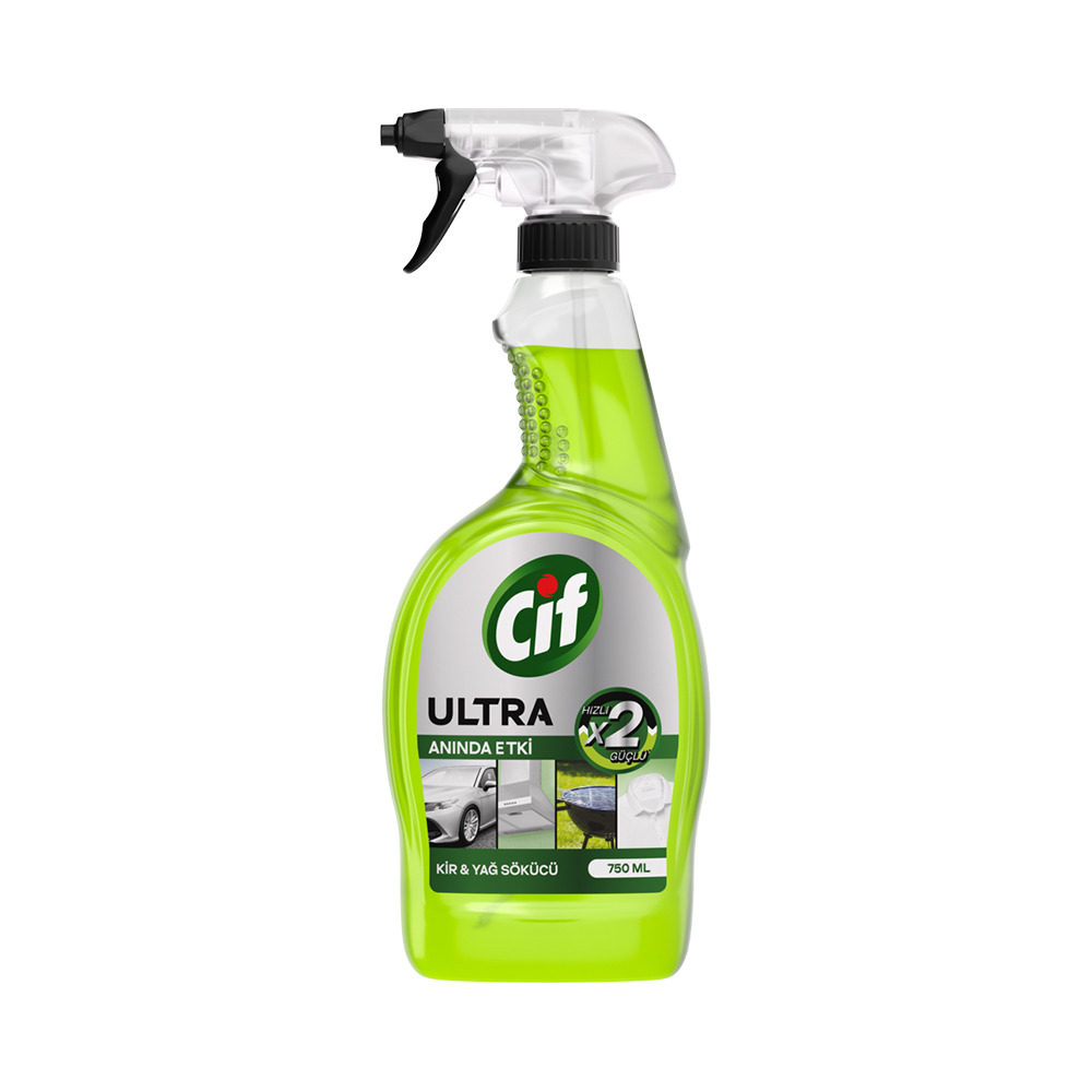 Cif Kir&Yağ Sökücü 750Ml Anında Etki