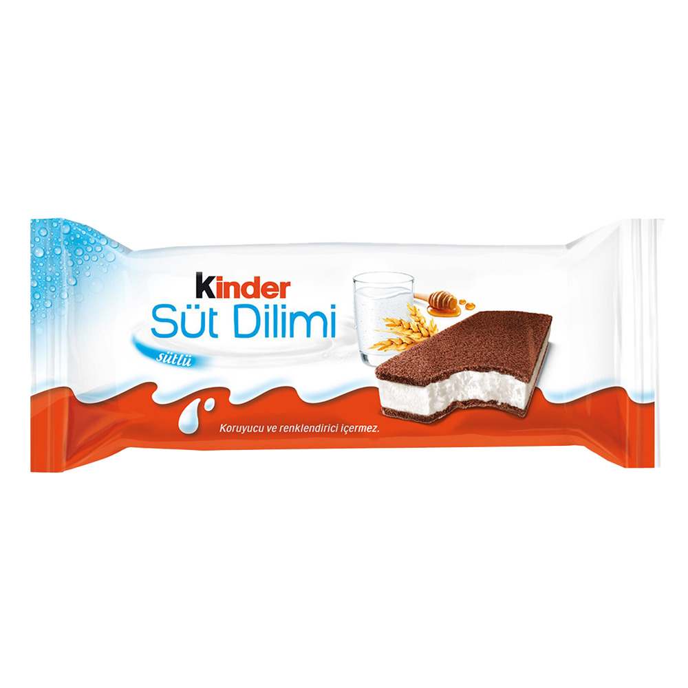 Kinder Süt Dilimi Sütlü ve Ballı 28 Gr.