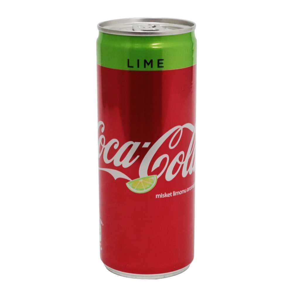 Coca Cola 250Ml Lıme Kutu