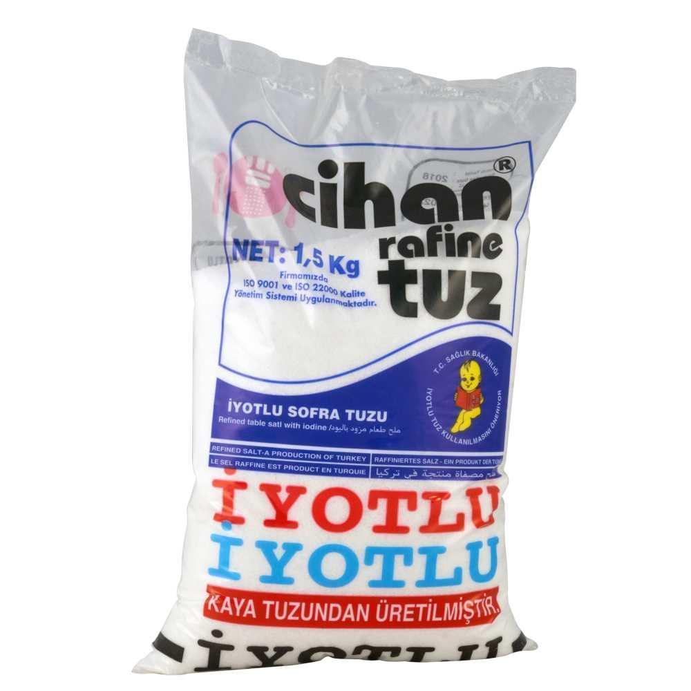 Cihan İyotlu Tuz 1,5 Kg