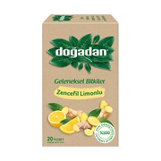 Doğadan Zencefil Limon Kabuklu Karışık Bitki Çayı 20’li 40 Gr .