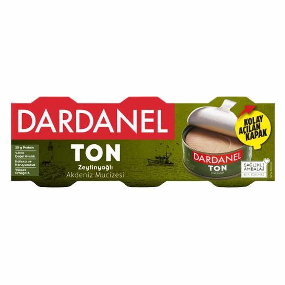 Dardanel Ton Zeytinyağlı 3*75 Gr 