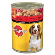 Pedigre Sığır Eti Köpek Maması 400 Gr Teneke