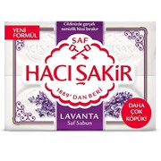 Hacı Şakir Lavanta Saf Kalıp Sabun 4x150 gr