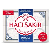 Hacı Şakir Doğal Saf Geleneksel Beyaz Sabun 4x150 gr