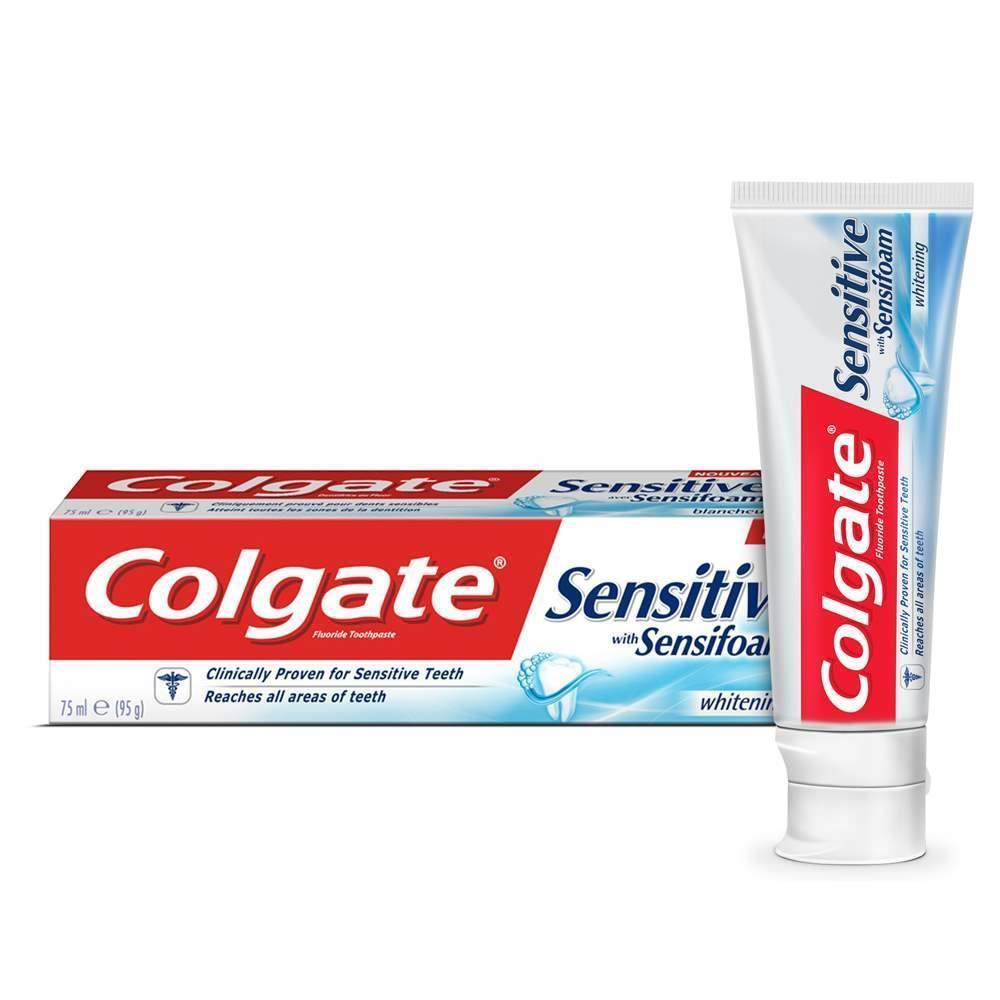 Colgate Sensitive Sensifoam Beyazlatıcı Diş Macunu 75 ml