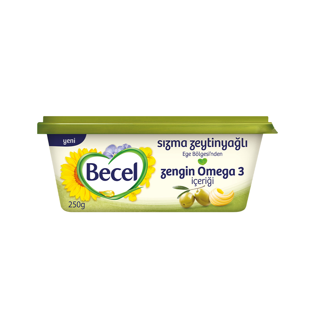 Becel Zeytinyağlı Margarin 250 Gr Kase .