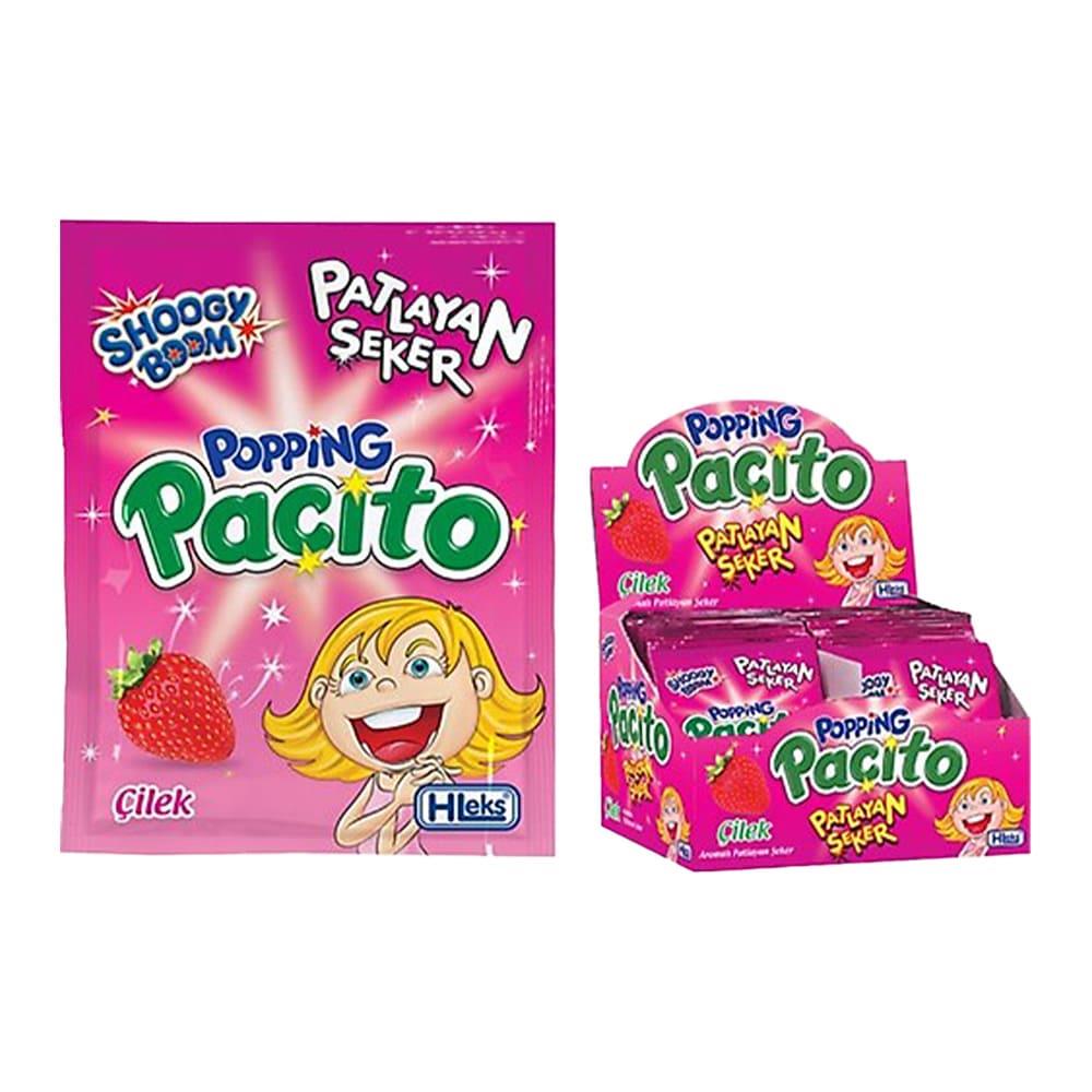 Shoogy Boom Patlayan Şekerli Sakız 7Gr Çilek