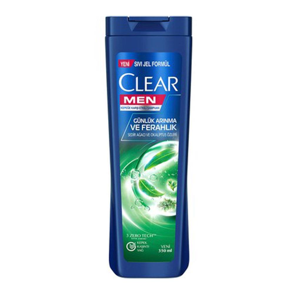 Clear Men Şampuan 350Ml Günlük Arınma Ferahlık