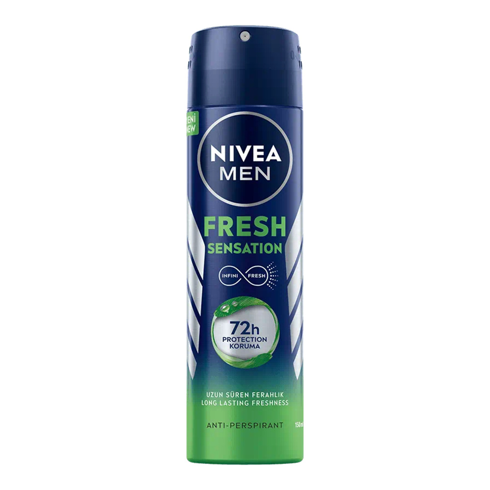 Nivea Men Fresh Sensetive Deodorant Sprey 150 Ml