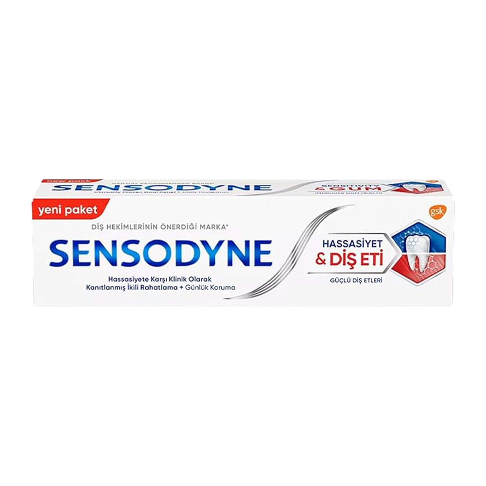 Sensodyne Diş Macunu 75 Ml Hassasiyet Ve Diş Eti Güçlü Diş Etleri