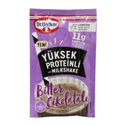 Dr Oetker Yüksek Proteinli Bitter Çikolatalı Milkshake 19 Gr