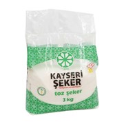 Kayseri Toz Şeker 3000Gr 