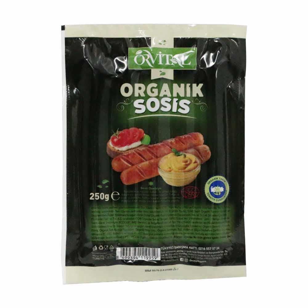 Orvital Organik Dana Sosis 250Gr