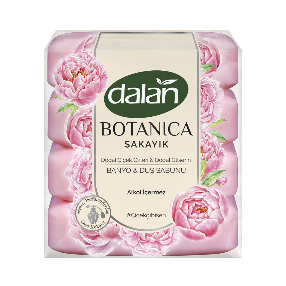 Dalan Botanica Duş Sabunu 4X150G Şakayık