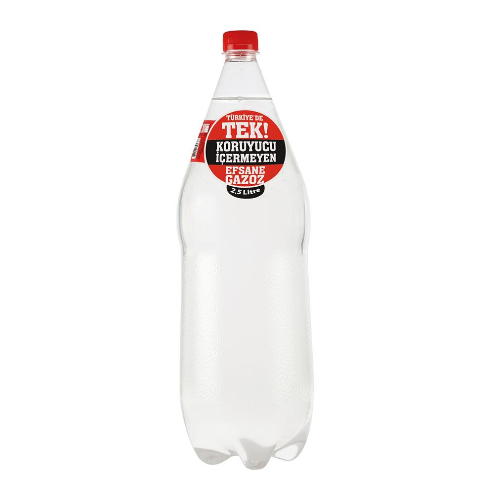 Uludağ Efsane Gazoz 2,5 Lt Pet Daha Az Kalori