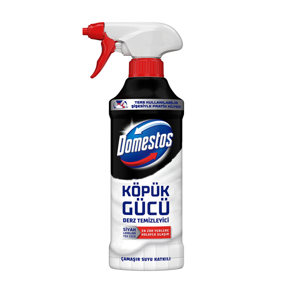 Domestos Köpük Çamaşır Suyu 450Ml Derz Temizleyici**