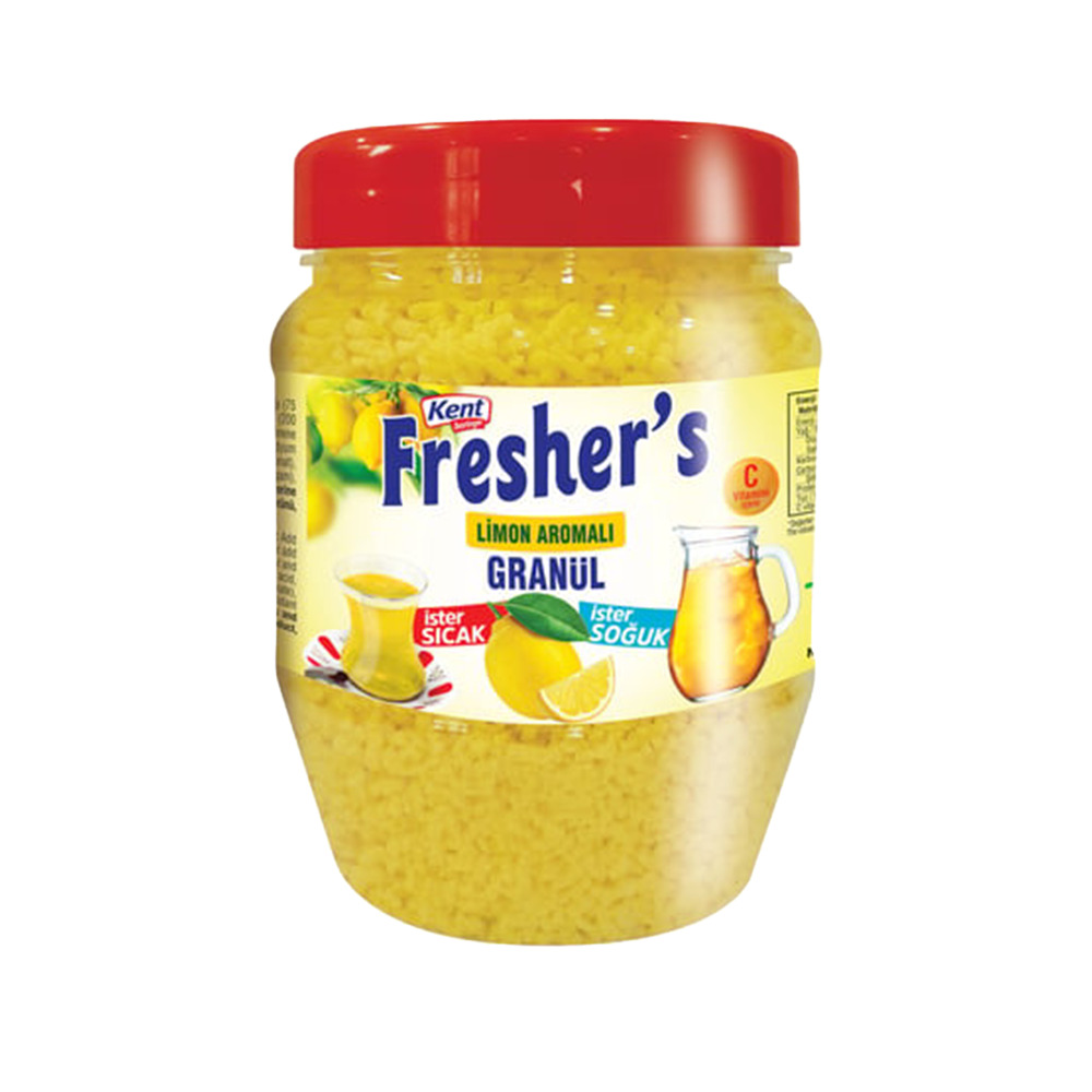 Kent Boringer Fresher’s Granül Limon Aromalı İçecek Tozu 300 Gr