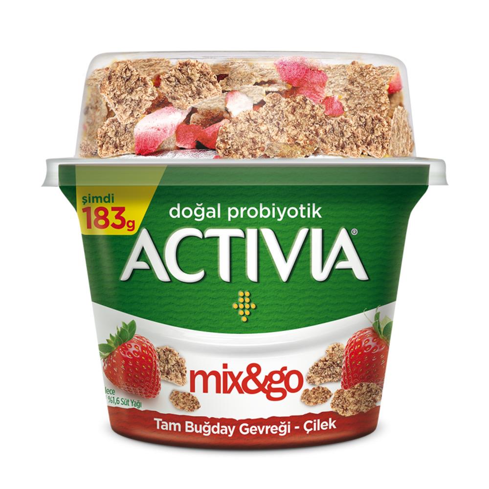 Activia Doğal Probiyotik 183 Gr Tam Buğday Gevreği Çilek