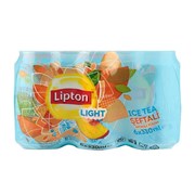 Lipton Ice Tea Light Şeftali 330 Ml 6’lı.