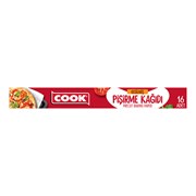 Cook Kesilmiş Pişirme Kağıdı 16 Yaprak 42*37 Cm**