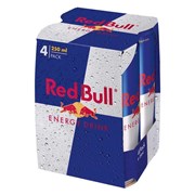 Red Bull Enerji İçeceği 4*250 Ml .