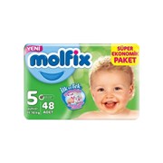 Molfix Cocuk Bezi Junior 48Li No:5 11-18Kg Fırsat Paketi